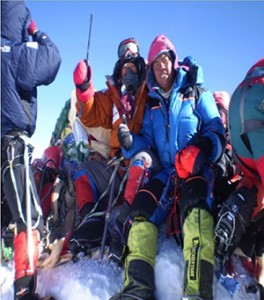 Summit of Mt. Everest with Miura